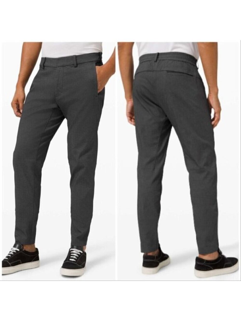 Lululemon Shadow Lite Pant 30" *Oxford Black / White